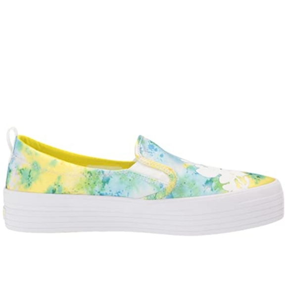 Sperry Crest Tokyo Nights Floral Tie-Dye Platform Slip On NWT Limited Edition - Picture 11 of 16